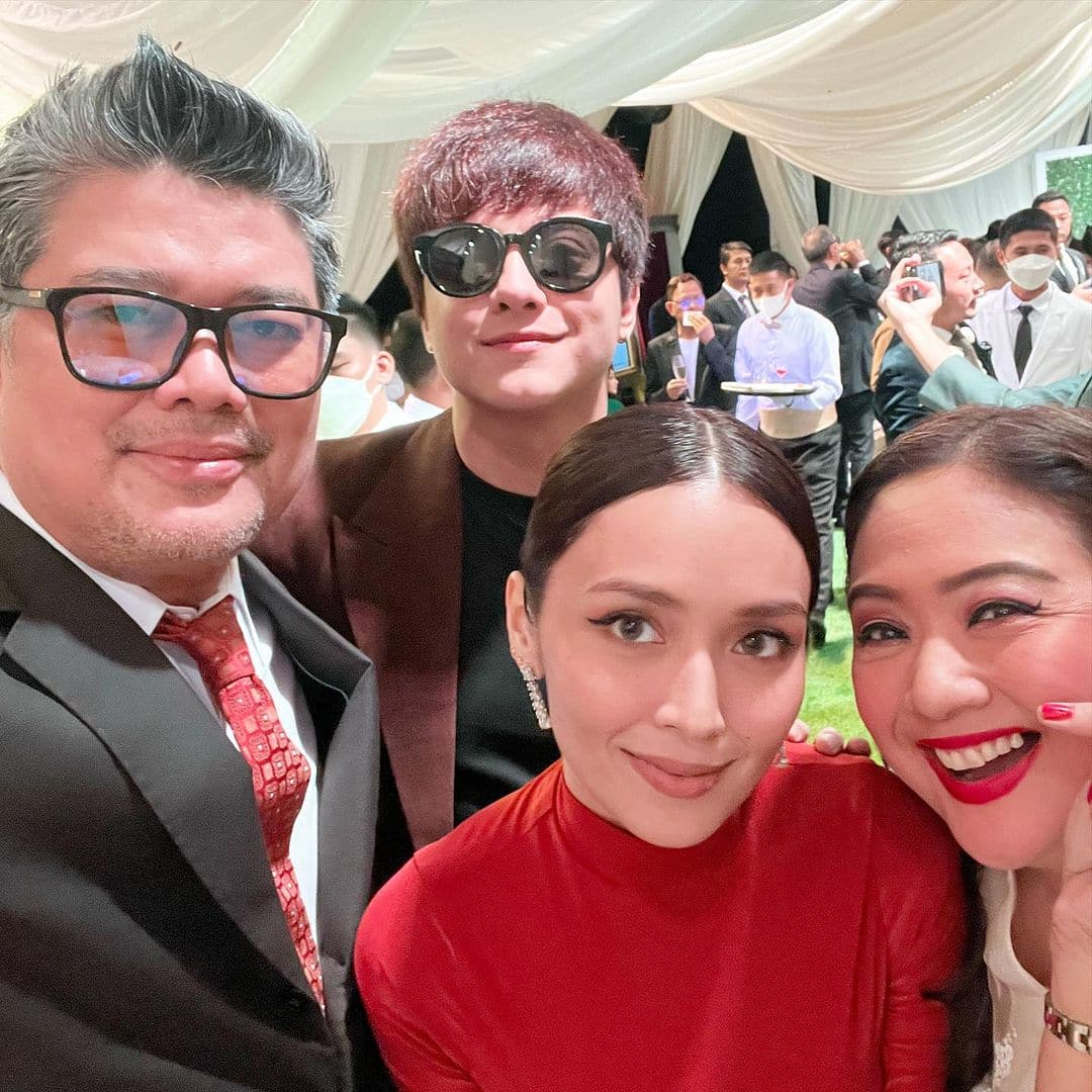 Celebrities at Arjo and Maine’s Wedding Ceremony